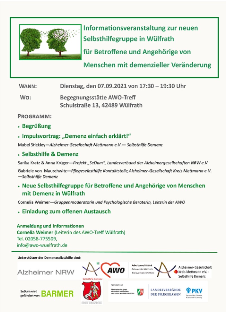 Plakat Wülfrath Auftaktveranstaltung A4 2 18.08.2021