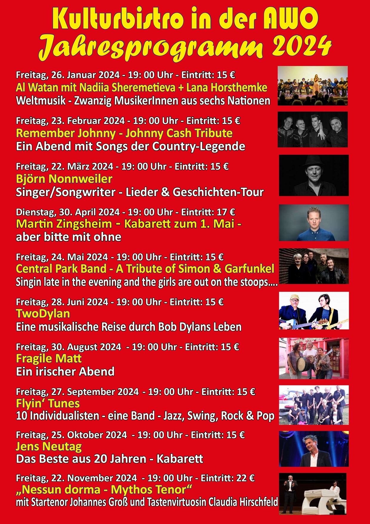 Durch einen Klick auf das Plaket gelangen Sie zum Programm 2024