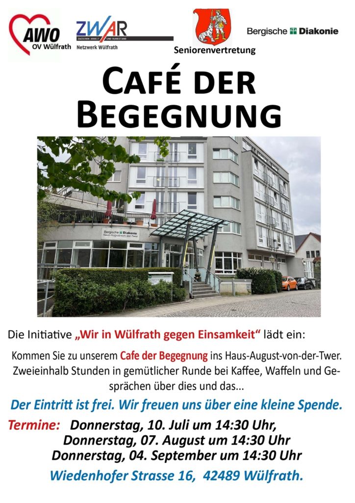 Café der Begegnung 'Haus August von der Twer'
