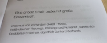 Einsamkeit im Alter Einsamkeit im Alter