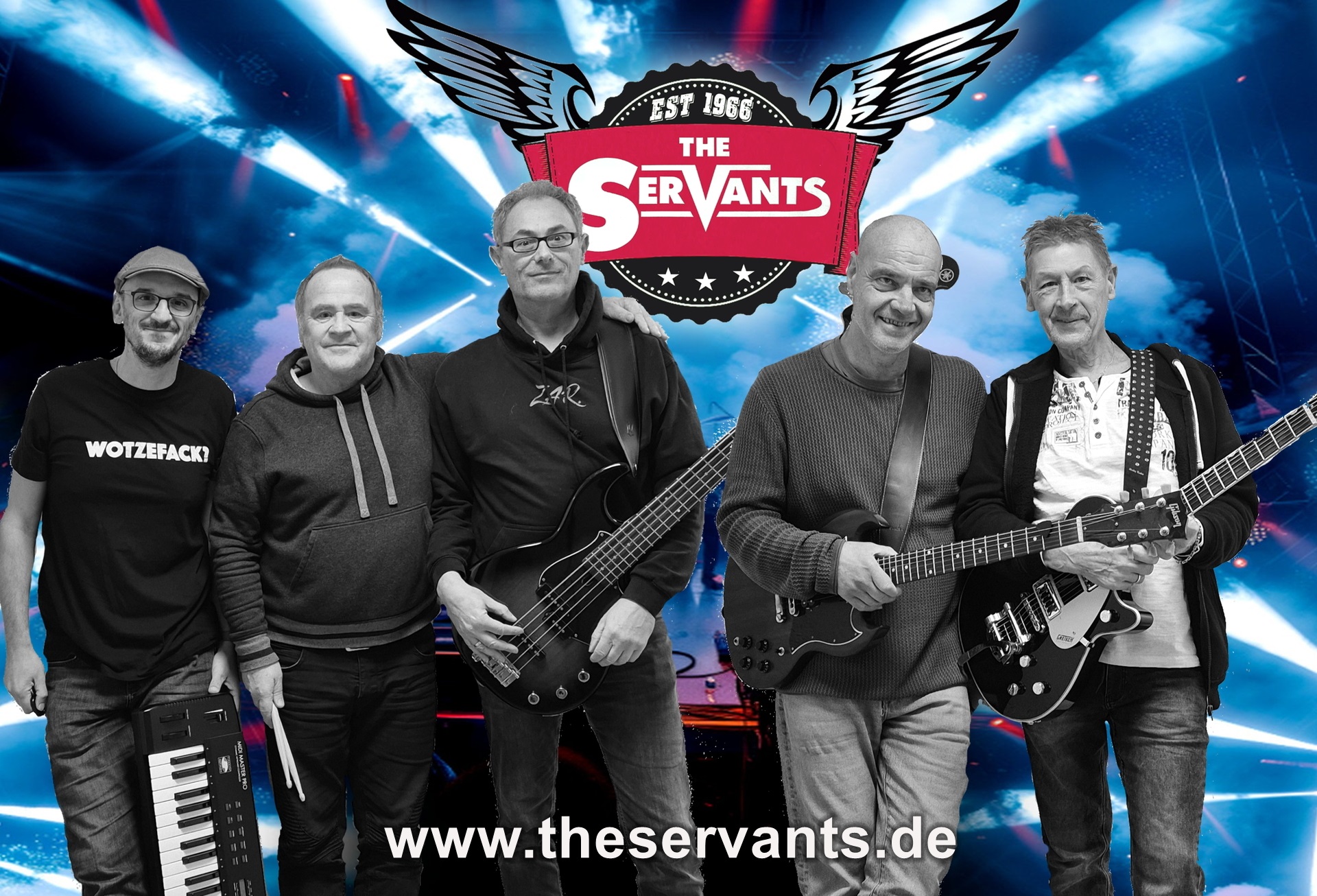 The Servantes - Handgemachter Rock quer Beet - live und authentisch 29. Mai 2026 19:00 Uhr
