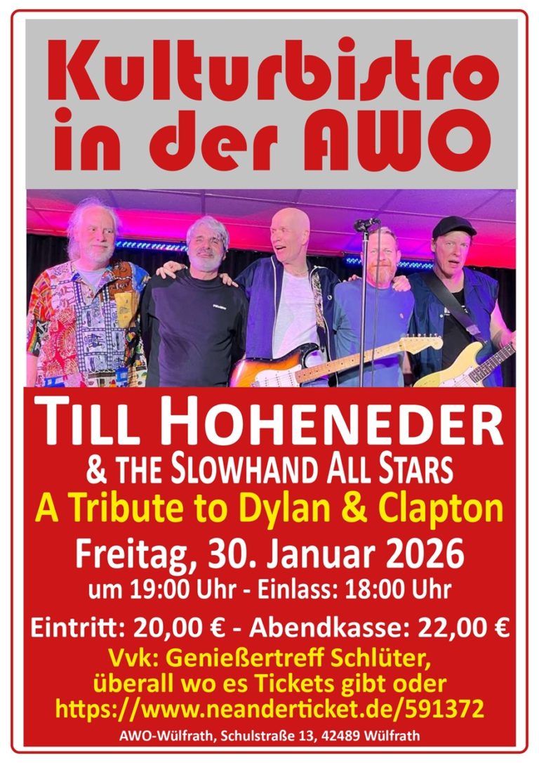 Till Hoheneder & The Slowhand All Stars 2026