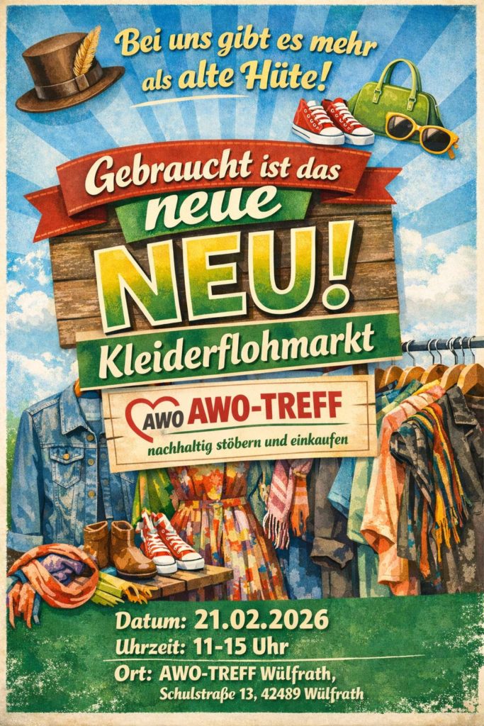 Kleiderflohmarkt in der AWO