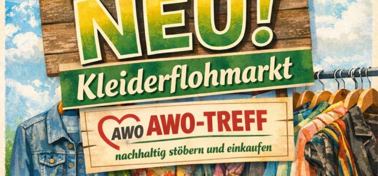 Kleiderflohmarkt in der AWO Kleiderflohmarkt in der AWO