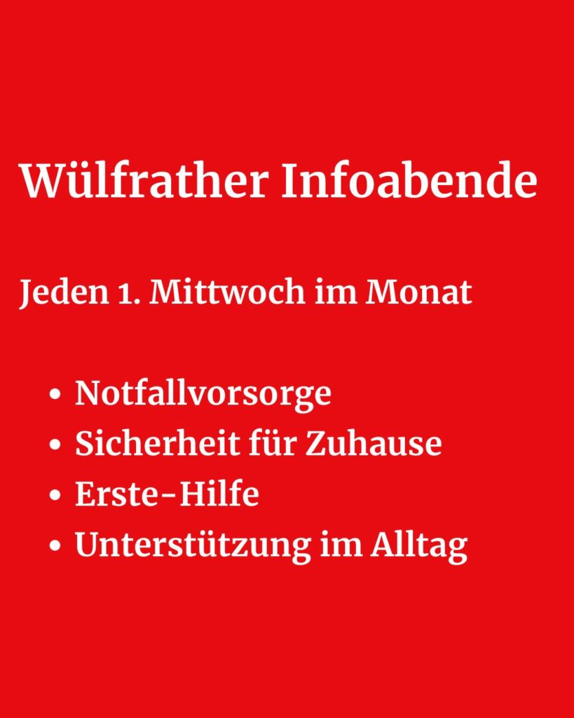 Nofallvorsprge DRK AWO