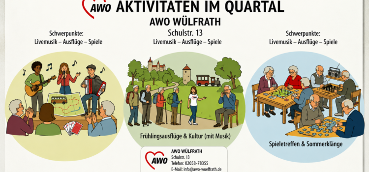 AWO Quartals-Aktivitäten AWO Quartals-Aktivitäten