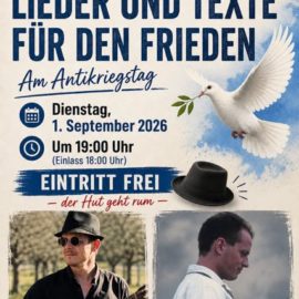 Friedensveranstaltung der AWO zum Antikriegstag