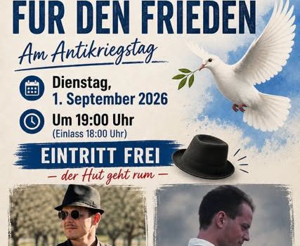 Friedensveranstaltung der AWO zum Antikriegstag Friedensveranstaltung der AWO zum Antikriegstag